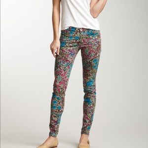 7 For All Mankind Skinny Garden Party Jean